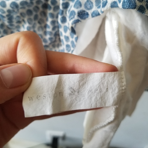 Anthropologie Weston Wear Frothed Dots Dress - Picture 6 of 11